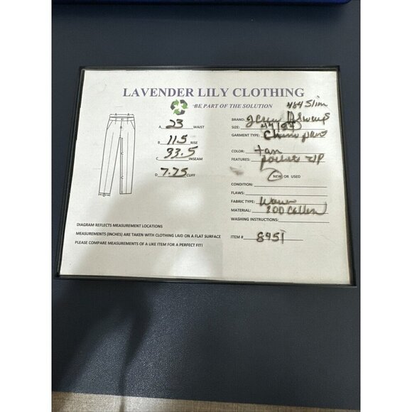 J. Crew Always 484 Slim Chino Pants Men's 44 Tan New 8451 - Picture 11 of 13